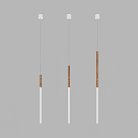 Подвесной светодиодный светильник Ledron HL012 Wooden 175 White