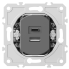 USB зарядное устройство, 20Вт тип A,С , Donel DB20420 DB
