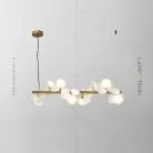 Реечный, рядный светильник MATISSE L SELF 8 плафонов. Цвет белый. Lampatron 3424-8418