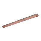 Основание Ideal Lux 285726 ROSONE LINEARE 5 LUCI RAME BRUNITO ROSONI