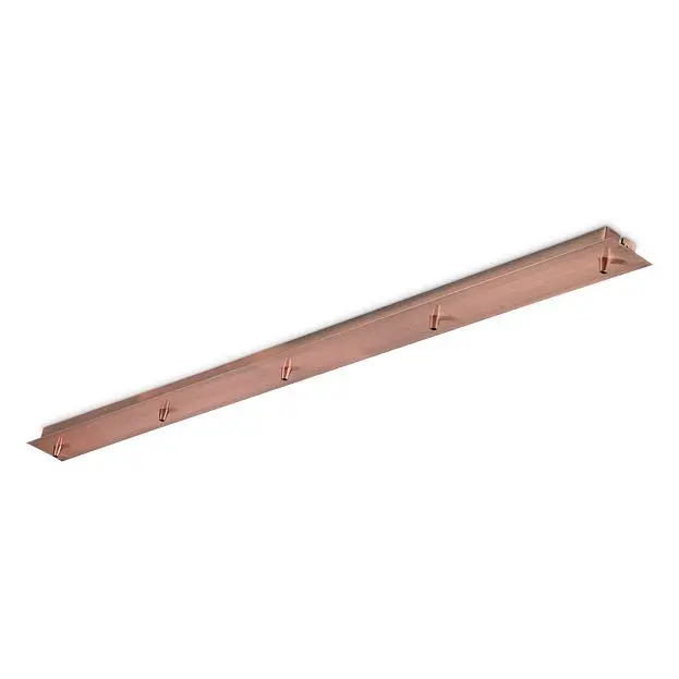 Основание Ideal Lux 285726 ROSONE LINEARE 5 LUCI RAME BRUNITO ROSONI