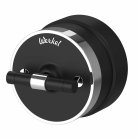 Выключатель на 4 положения двухклавишный Werkel W5822051 (черный матовый/хром) a058778