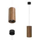 Подвесной светодиодный светильник Ledron Wooden Glass 2 White