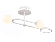 Потолочный светодиодный светильник со сменной лампой и пультом управления Ambrella light FL66221/3