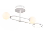 Потолочный светодиодный светильник со сменной лампой и пультом управления Ambrella light FL66221/3