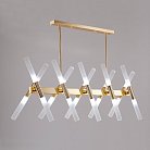 Подвесной светильник Rays X Gold ImperiumLoft 107617-22 40.2218