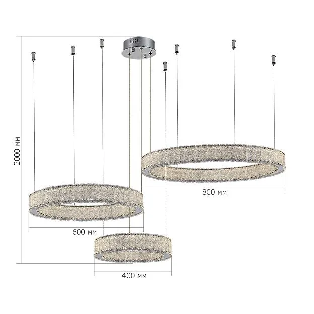 Подвесная люстра ST Luce SL6008.113.03 LATOZZO