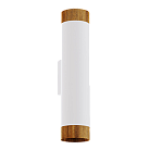 Настенный светильник под сменную лампу Ledron Danny mini 2 WS-GU10 White Wooden