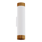 Настенный светильник под сменную лампу Ledron Danny mini 2 WS-GU10 White Wooden