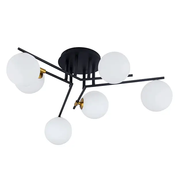 Потолочная люстра Arte Lamp A2243PL-6BK GEMINI