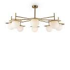 Люстра на штанге Freya FR5202PL-08BS Camelia