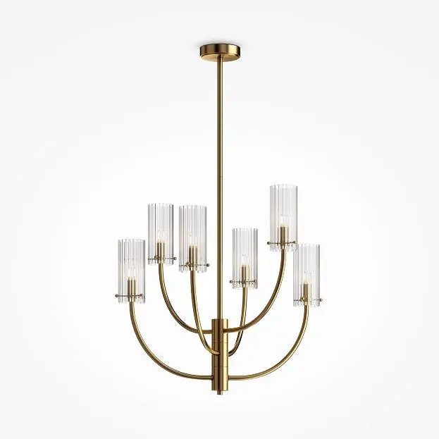 Люстра на штанге Maytoni MOD223PL-06BS Arco