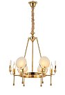 Подвесная люстра Lumina Deco LDP 8010-6 F.GD Montego