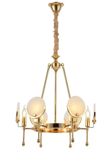 Подвесная люстра Lumina Deco LDP 8010-6 F.GD Montego Подвесная люстра Lumina Deco LDP 8010-6 F.GD Montego