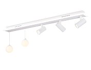 Потолочный светодиодный светильник со сменной лампой и пультом управления Ambrella light FL66201/1+5