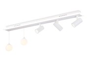 Потолочный светодиодный светильник со сменной лампой и пультом управления Ambrella light FL66201/1+5