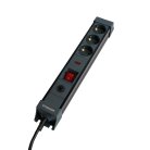 Сетевой фильтр 3-местный с/з 3x1мм2 5 м 250В 16А серия Techno Stekker 50155 HM22-31-05