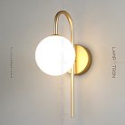 Бра ELATE Цвет золото. Lampatron elate-gold 3503-8554