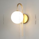 Бра ELATE Цвет золото. Lampatron elate-gold 3503-8554