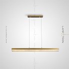 Реечный, рядный светильник SILLE LONG Размер S Lampatron f-sille-long-s 4529-11453