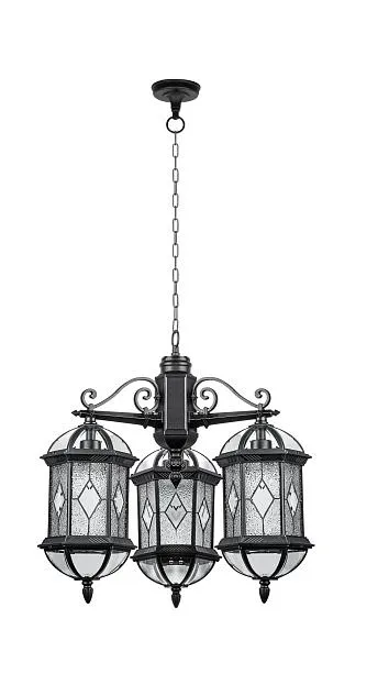 Уличный светильник подвесной Oasis Light 92670 3 cover Bl SORENTO