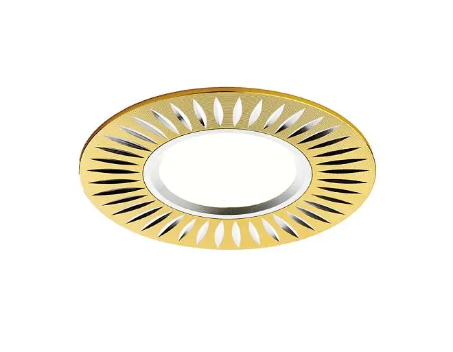 Круглый встраиваемый точечный светильник MR16 Ambrella light A507 GD/AL Organic Spot Круглый встраиваемый точечный светильник MR16 Ambrella light A507 GD/AL Organic Spot