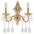 Бра с хрустальными подвесками Bohemia Ivele Crystal AL7801B14/2/175 A GW