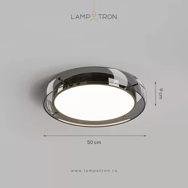 Потолочный светильник SCOTT C Модель А. Цвет черный+дымчато-серый Lampatron scott-a-black 8631-24108 Потолочный светильник SCOTT C Модель А. Цвет черный+дымчато-серый Lampatron scott-a-black 8631-24108