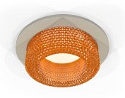 Комплект встраиваемого светильника с композитным хрусталем Ambrella light XC7623024 Techno