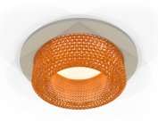 Комплект встраиваемого светильника с композитным хрусталем Ambrella light XC7623024 Techno