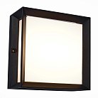 Светильник уличный потолочный Черный/Белый LED 1*12W 3000K ST Luce SL077.402.01 CUBISTA