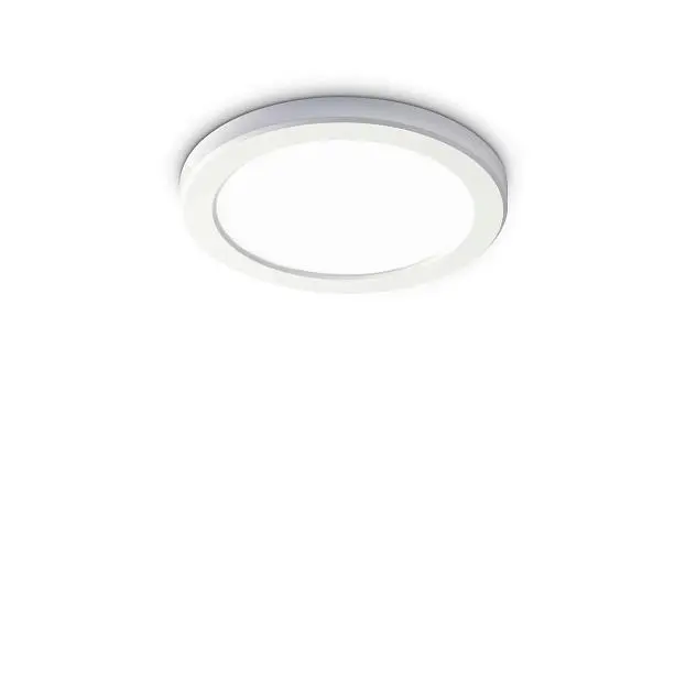 Потолочный светильник Ideal Lux 306346 AURA PL ROUND 4000K BIANCO Потолочный светильник Ideal Lux 306346 AURA PL ROUND 4000K BIANCO
