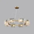 Подвесная люстра iLamp 2078-D890 BR DALLAS