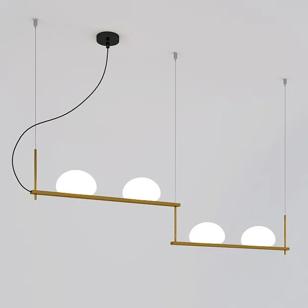 Подвесной светильник Eurosvet 70145/4 латунь Stair a061376