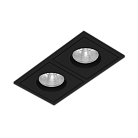 Встраиваемый светодиодный светильник LeDron BRUTAL SQ2 Black TRIAC 4000K