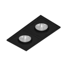 Встраиваемый светодиодный светильник LeDron BRUTAL SQ2 Black TRIAC 4000K