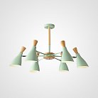 Люстра на штанге TUNE L6 Green ImperiumLoft 243300-26 TUNE01