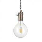 Подвесной светильник Ideal Lux 163161 DOC SP1 PIOMBO