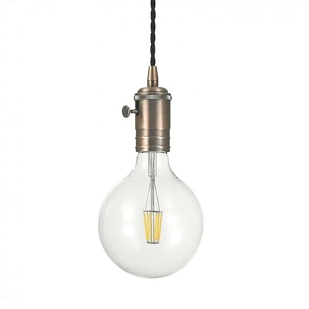 Подвесной светильник Ideal Lux 163161 DOC SP1 PIOMBO