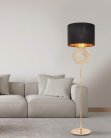 Торшер LDF F.GD+BK Lumina Deco Monteroni 5532