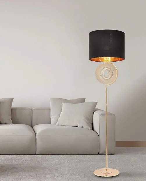 Торшер LDF F.GD+BK Lumina Deco Monteroni 5532 Торшер LDF F.GD+BK Lumina Deco Monteroni 5532