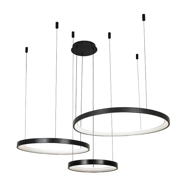 Подвесной светильник LED4U L8806-800-580-380 BK Подвесной светильник LED4U L8806-800-580-380 BK