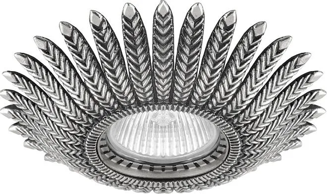 Встраиваемый светильник Donolux N1552-Old Silver N1552 Встраиваемый светильник Donolux N1552-Old Silver N1552