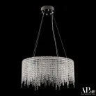 Люстра светодиодная хрустальная APL LED SH02.55.B.Ni.4000 Sicilia