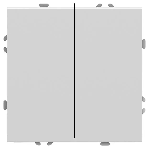 Переключатель 2-клавишный (механизм), STEKKER 49869 RSW10-5107-01