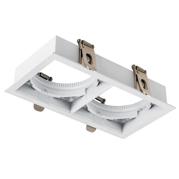 Рамка встраиваемая квадратная 2x к 075xxх БЕЛЫЙ МАТОВЫЙ Lightstar 075226 STELLA Рамка встраиваемая квадратная 2x к 075xxх БЕЛЫЙ МАТОВЫЙ Lightstar 075226 STELLA