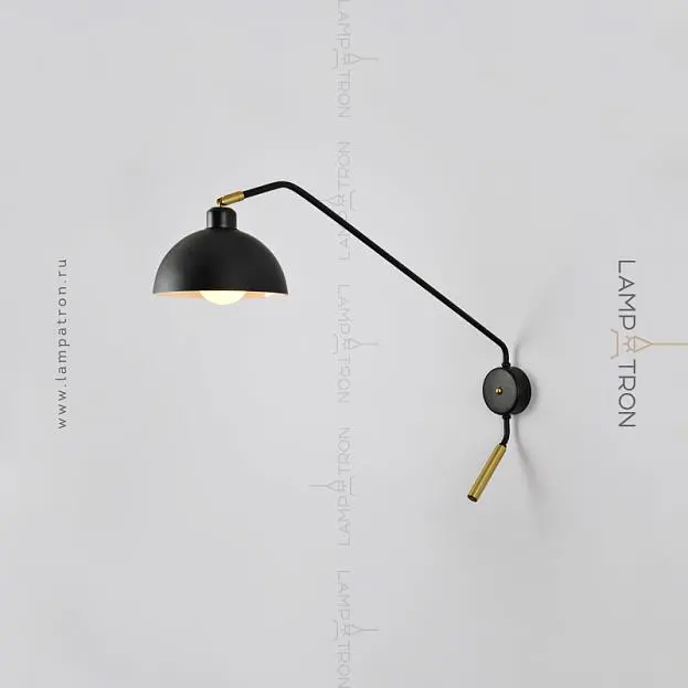 Бра TEODINE Размер M. Цвет Черный Lampatron 6352-17063 Бра TEODINE Размер M. Цвет Черный Lampatron 6352-17063