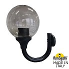 Уличный настенный светильник FUMAGALLI G41.251.000.AZE27 ILIO/GLOBE 400 modern