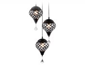 Подвесной светильник BK черный E27/3 max 40W D350*800 Ambrella light TR8444/3