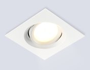 Встраиваемый светильник Ambrella light TN1143 WH белый IP44 GU5.3 95*95*38